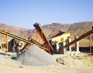 Services - Stone crusher Plant Erection from Andhra Pradesh India 