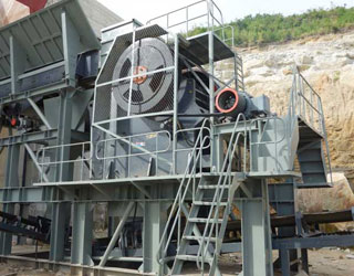 Stone crushing plant made in Rwanda