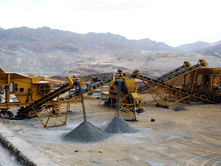 محطة تكسير الجرانيت المحمولةTPH 80-100
